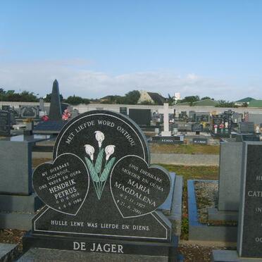 JAGER Hendrik Petrus, de 1924-1986 &amp; Maria Magdalena 1927-2001