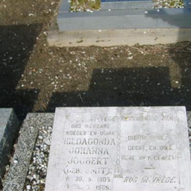 JOUBERT Hilda Gonda Johanna nee SMIT 1905-1985