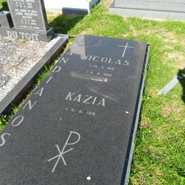 KANDIANOS Nicolas 1918-1993 &amp; Kazia 1918-