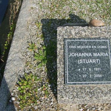 KRIEGLER Johanna Maria nee STUART 1911-2004