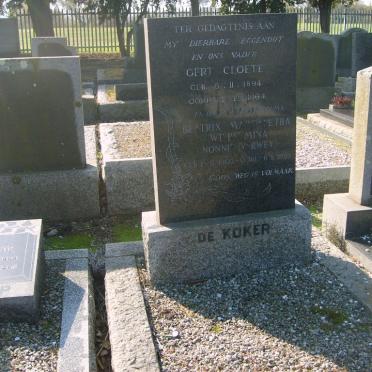 KOKER Gert Cloete, de 1894-1964 &amp; Beatrix Margarethha VERWEY 1903-1995