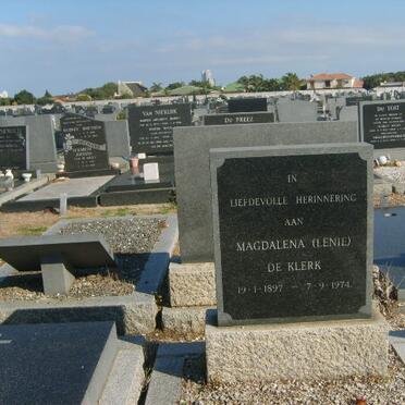 KLERK Magdalena, de 1897-1974