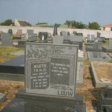 LOUW M.M.J. 1949-1991