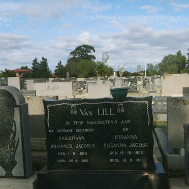 LILL Christiaan Johannes Jacobus, van 1900-1965 &amp; Johanna Susanna Jacoba  1906-1981