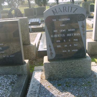 MARITZ Albertus Hoffman 1908-1967
