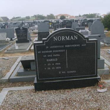 NORMAN Harold 1926-1979