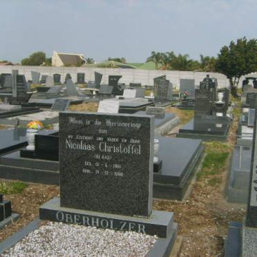 OBERHOLZER Nicolaas Christoffel 1916-1990