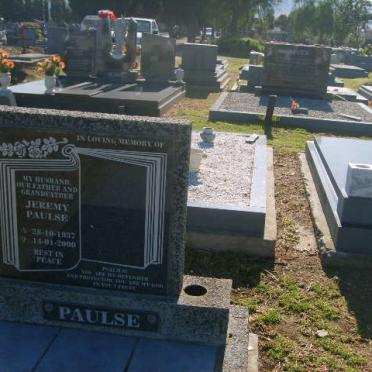 PAULSE Jeremy 1937-2000