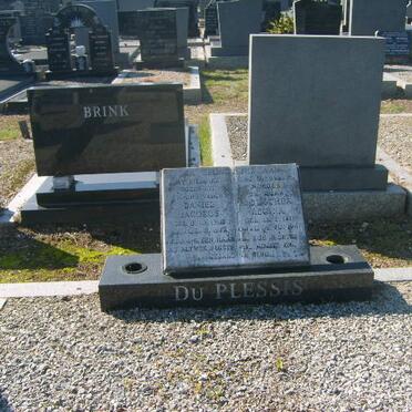 Plessis, Daniel Jacobus, du 1907-1972 &amp; ? Regina -1987