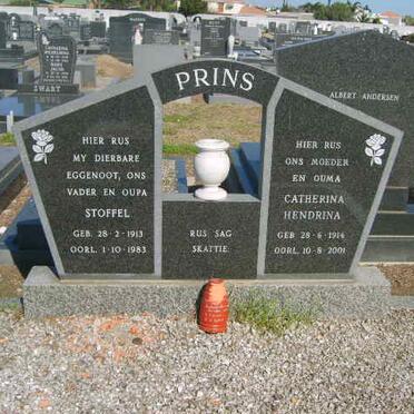 PRINS Stoffel 1913-1983 &amp; Catharina Hendrina 1914-2001