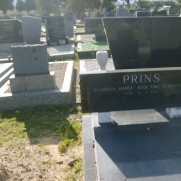 PRINS Susanna Maria nee VAN JAARSVELD -1978