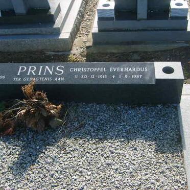 PRINS Christoffel Everhardus 1913-1987 &amp; Martha Jacoba 1914-2006