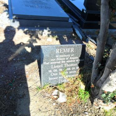 REMER Lionel Thomas 1978-1997