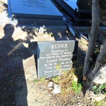 REMER Lionel Thomas 1978-1997