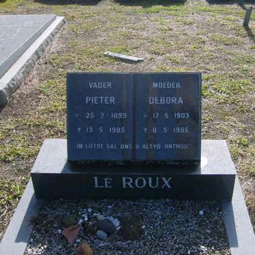 ROUX Pieter 1899-1985 &amp; Debora 1903-1986