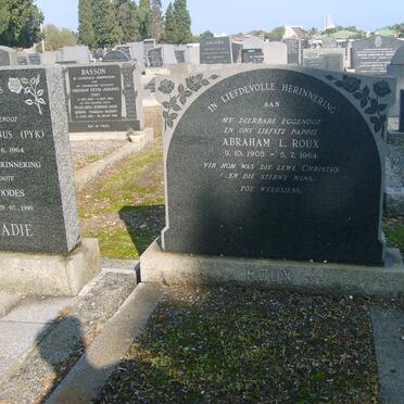 ROUX Abraham L. 1905-1964