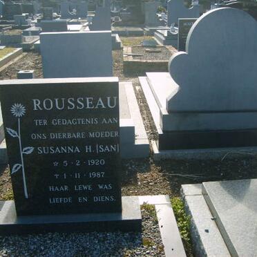ROUSSEAU Susanna H. 1920-1987