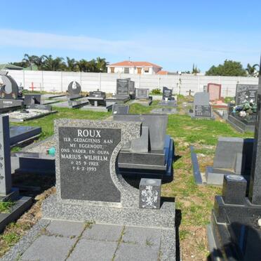 ROUX Marius Wilhelm 1923-1993