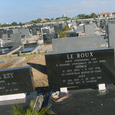 ROUX George, le 1900-1976 &amp; Joey 1909-1991