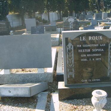 ROUX Hester Sophia, le nee KELLERMAN -1975