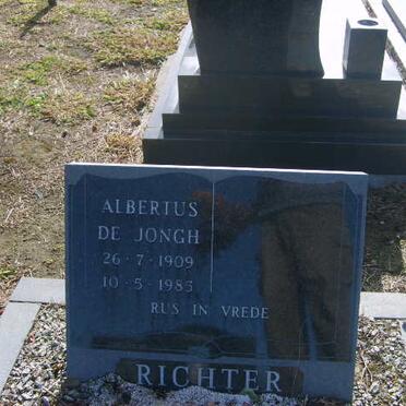 RICHTER Albertus De Jongh 1909-1985