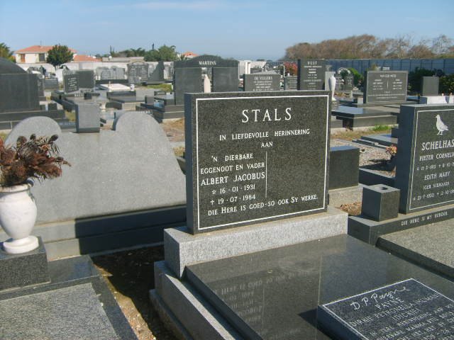 STALS Albert Jacobus 1931-1984 :: PAYNE Dirkie Petronella nee HUMAN 1909-1988