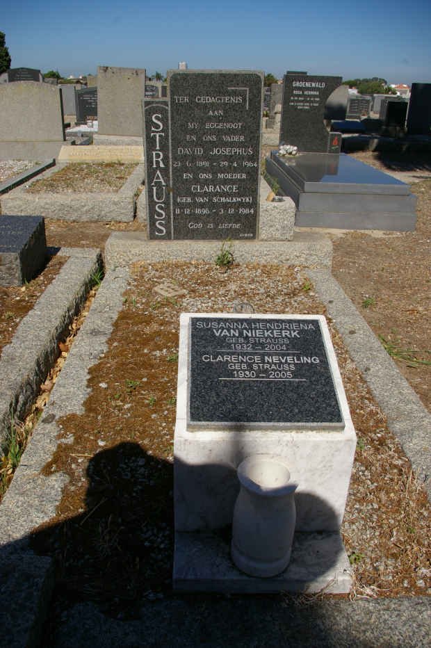 STRAUSS David Josephus 1891-1964 &amp; Clarence VAN SCHALKWYK 1896-1984