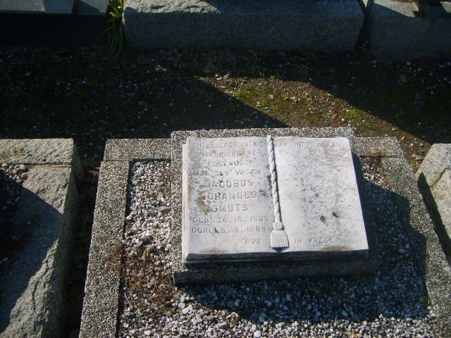 SMUTS Jacobus Johannes 1900-1969