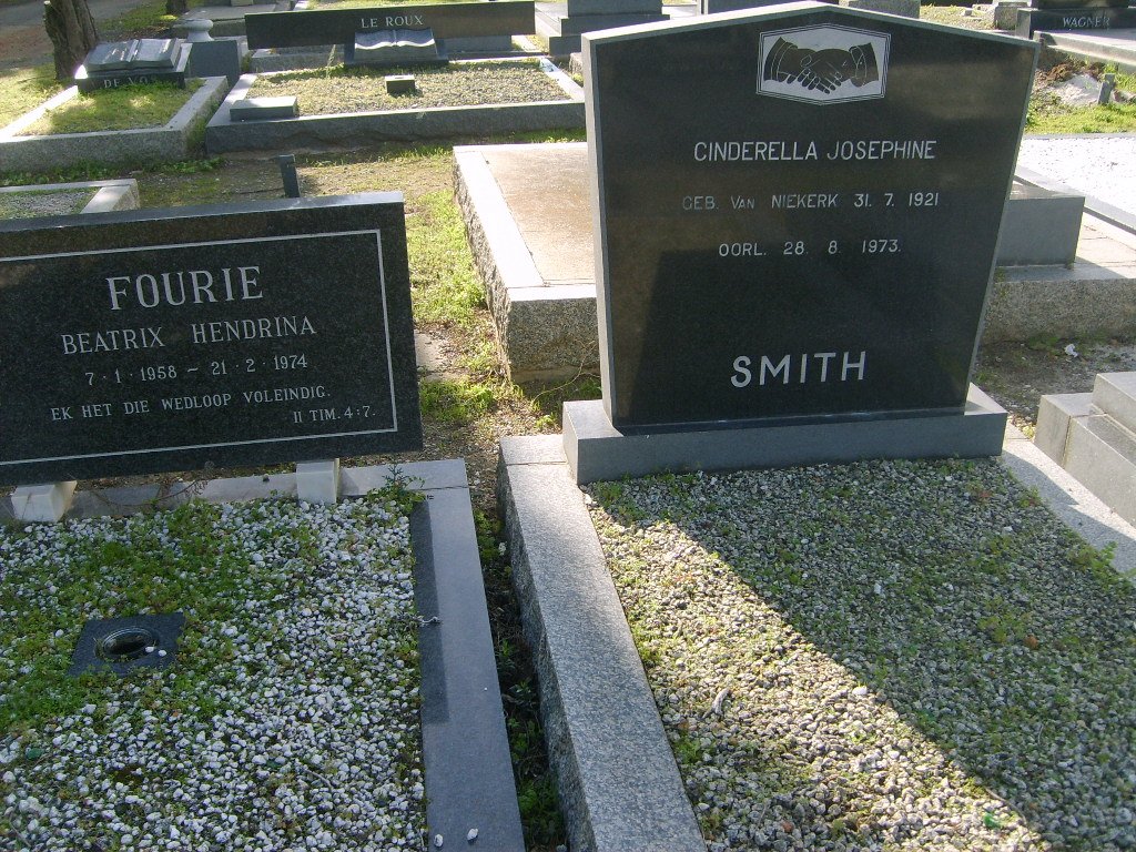 SMITH Cinderella Josephine nee VAN NIEKERK 1921-1973