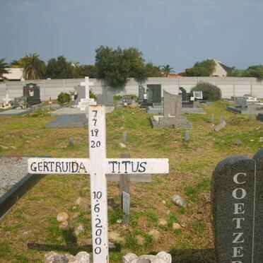 TITUS Gertruida 1920-2000