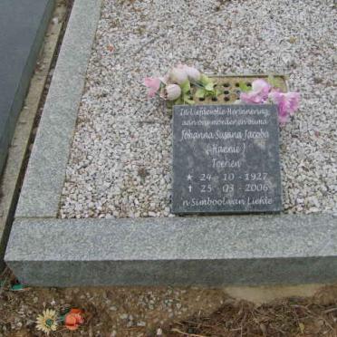 TOERIEN Johanna Susanna Jacoba 1927-2006