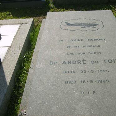 TOIT Andre, du 1926-1969