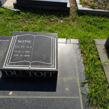 TOIT J.H.S., du 1916-1996