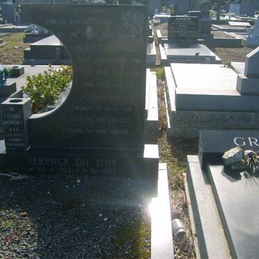 TOIT Terence, du 1923-1987