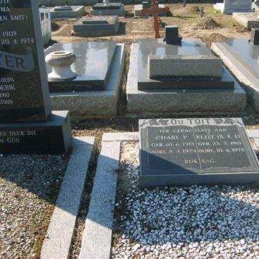 TOIT Charl P, du 1913-1974 &amp; Elize S.E.D. 1915-1975