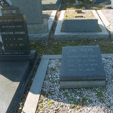 VOS Andries Du Toit, de 1979-1979