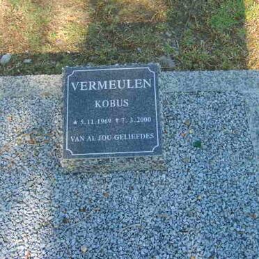 VERMEULEN Kobus 1969-2000