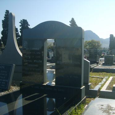 VERSTER Servaas Willem Johannes 1909-1988 &amp; Elizabeth ??