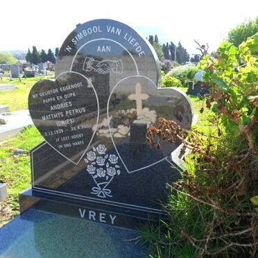 VREY Andreas Matthys Petrus 1939-2001