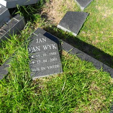 WYK Jan, van 1948-2001
