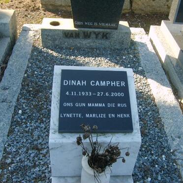 CAMPHER Dinah 1933-2000