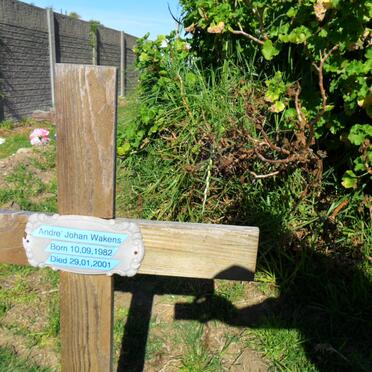 WAKENS André Johan 1982-2001