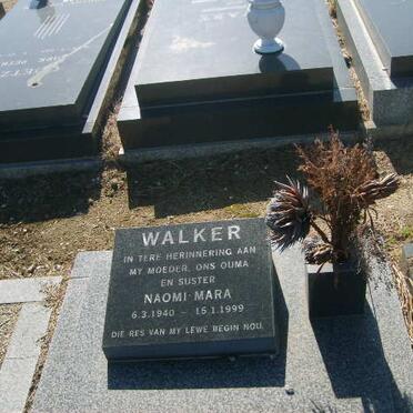 WALKER Naomi Mara 1940-1999