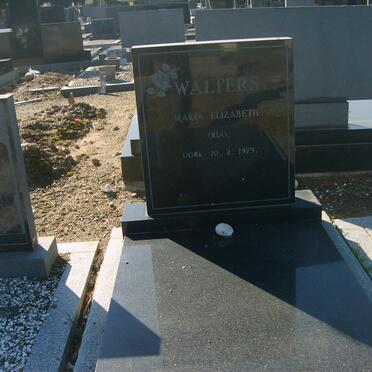 WALTERS Maria Elizabeth -1979