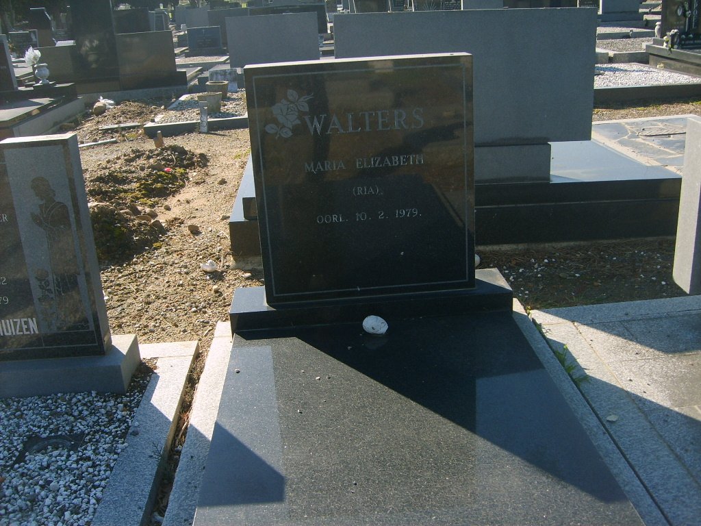 WALTERS Maria Elizabeth -1979