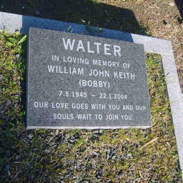 WALTER William John Keith 1945-2004