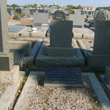 ZYL Maria Susanna, van 1892-1968
