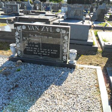 ZYL M.Y., van 1921-1991