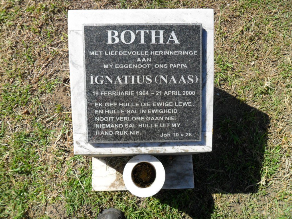 BOTHA Ignatius 1964-2000