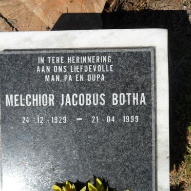 BOTHA Melchior Jacobus 1929-1999